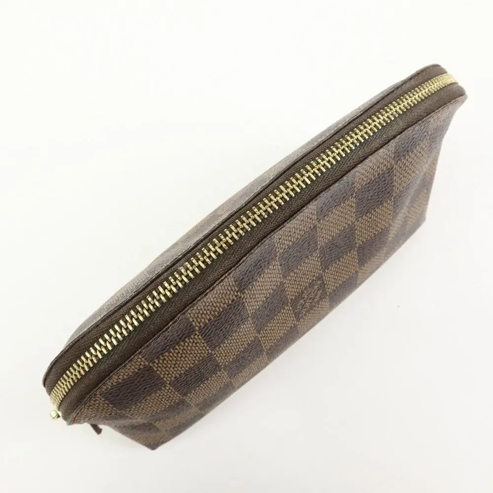 Louis Vuitton Damier Ebene Cosmetic Brown